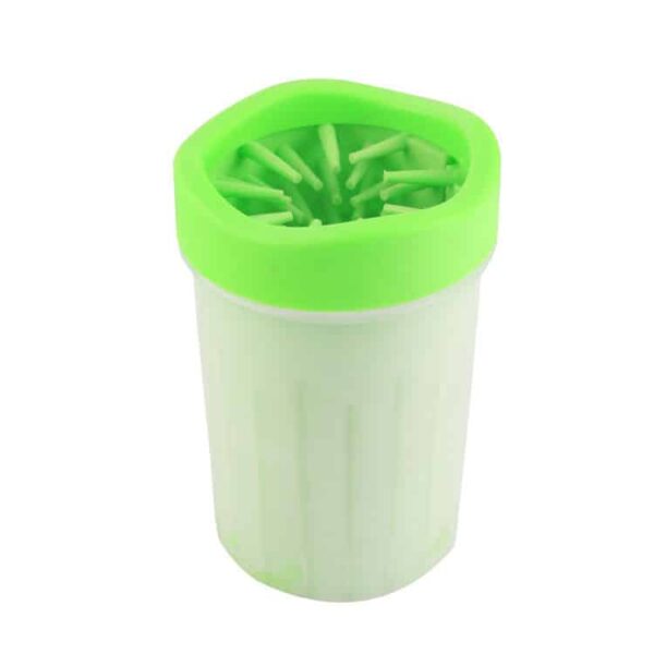 Kutya lábmosó pohár - mancsmosó zöld